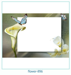 květinový fotorámeček 896